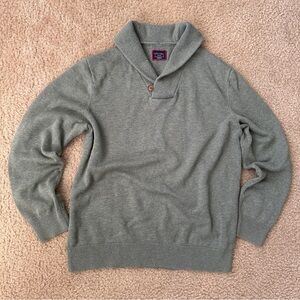 UNTUCKit Van Douzer Shawl Collar Sweater - Men's Prep GrandpaCore - M